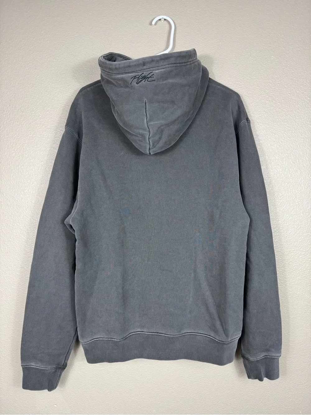 NWT Nike Air Jordan Men Prestige Flight Heritage Pullover Hoodie Gray J